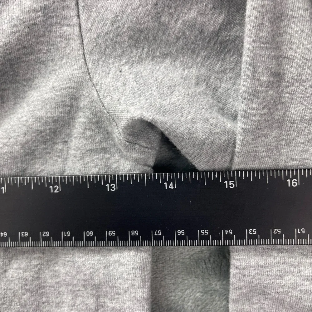 Nike Kids Small Gray Blue Full‎ Zip Hoodie Cotton Logo AA6628-063